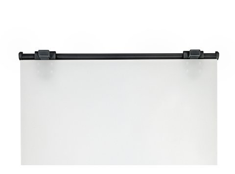 Ensemble complet de rails coulissants pour table - Noir 