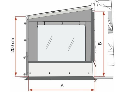 Verre pour lanterneau DOMETIC 