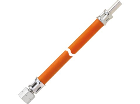Tuyau flexible gaz PS10bar écrou G1/4 g x tube lisse 8 x 400