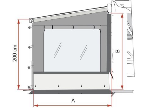  Side W Pro Shade F45 / F80s Left