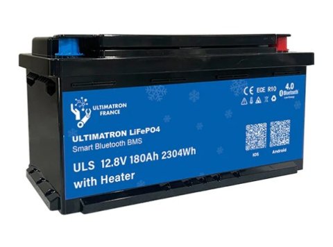 Batterie Lithium 12V LiFePO4 sous le siège-Bluetooth-BMS-Chauffage