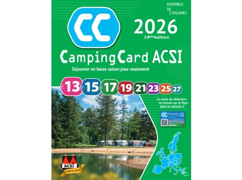 CampingCard ACSI 2026 Français
