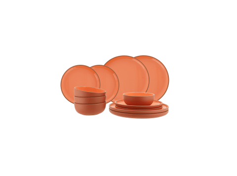 Service de table 12 pièces AVILA - Rouge